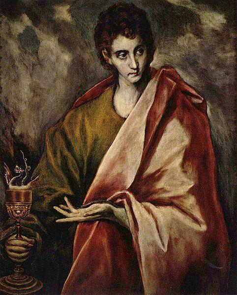 El Greco - San Giovanni Apostolo ed Evangelista
