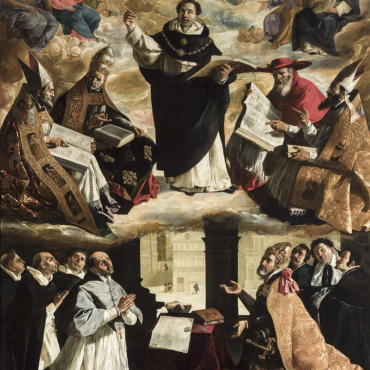 L’Apoteosi di San Tommaso d’Aquino: Un Capolavoro di Zurbarán