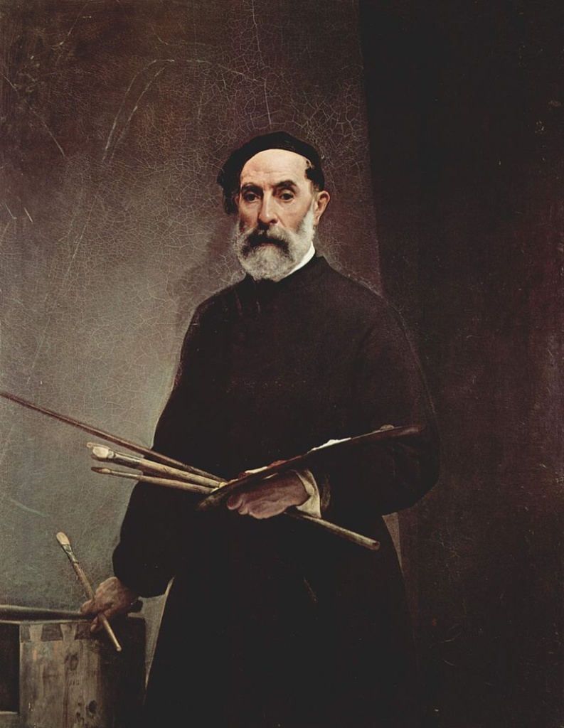 Autoritratto di Francesco Hayez (1862)