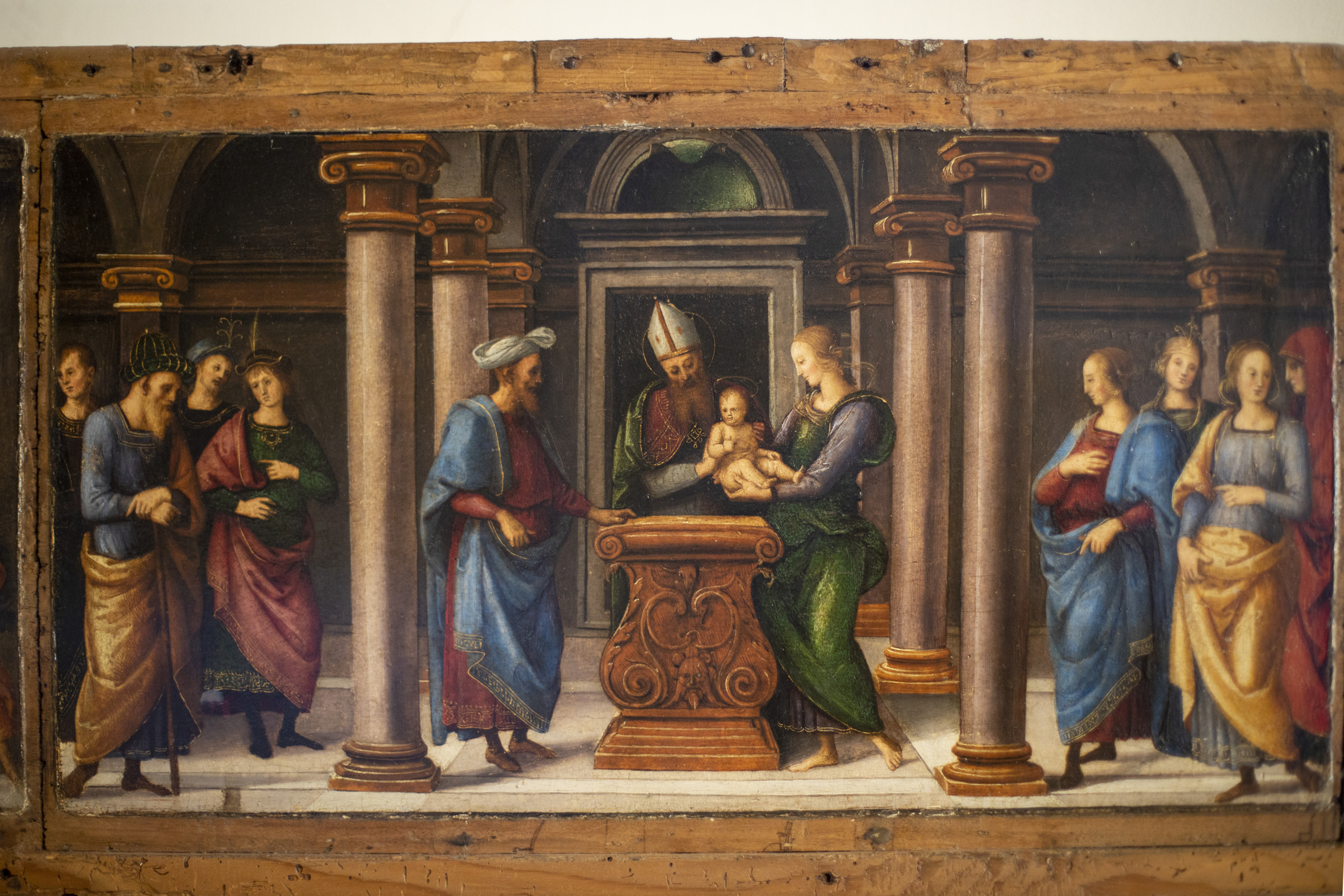 Raffaello (già attribuito a Perugino): La Presentazione di Gesù al Tempio