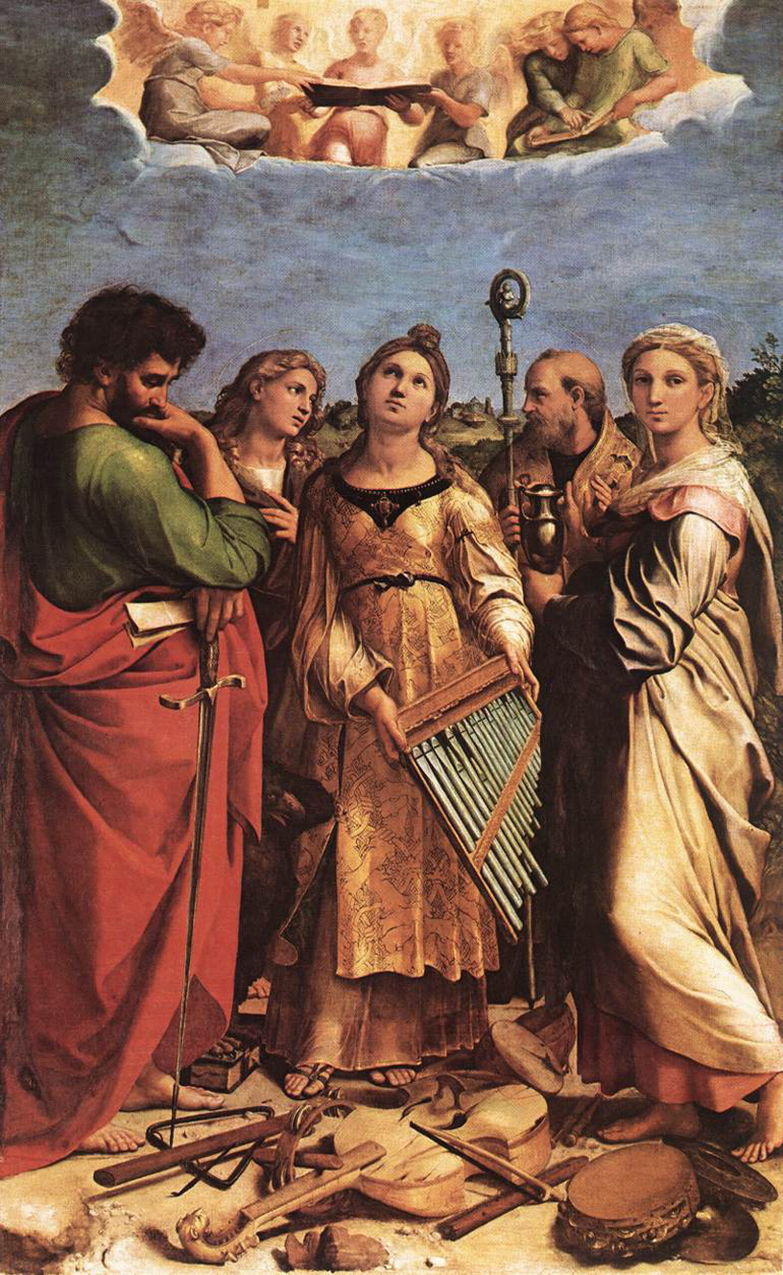 Estasi di Santa Cecilia di Raffaello Sanzio