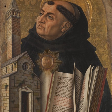 San Tommaso d’Aquino nella lente di Carlo Crivelli: una Icona di Fede e Ragione