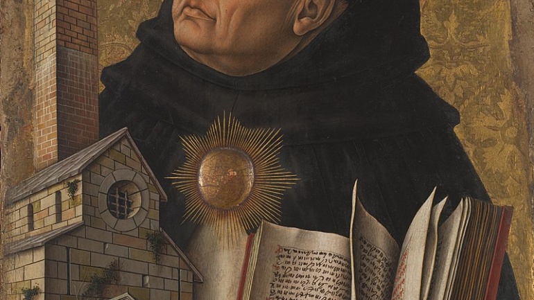 Carlo Crivelli: San Tommaso d'Aquino