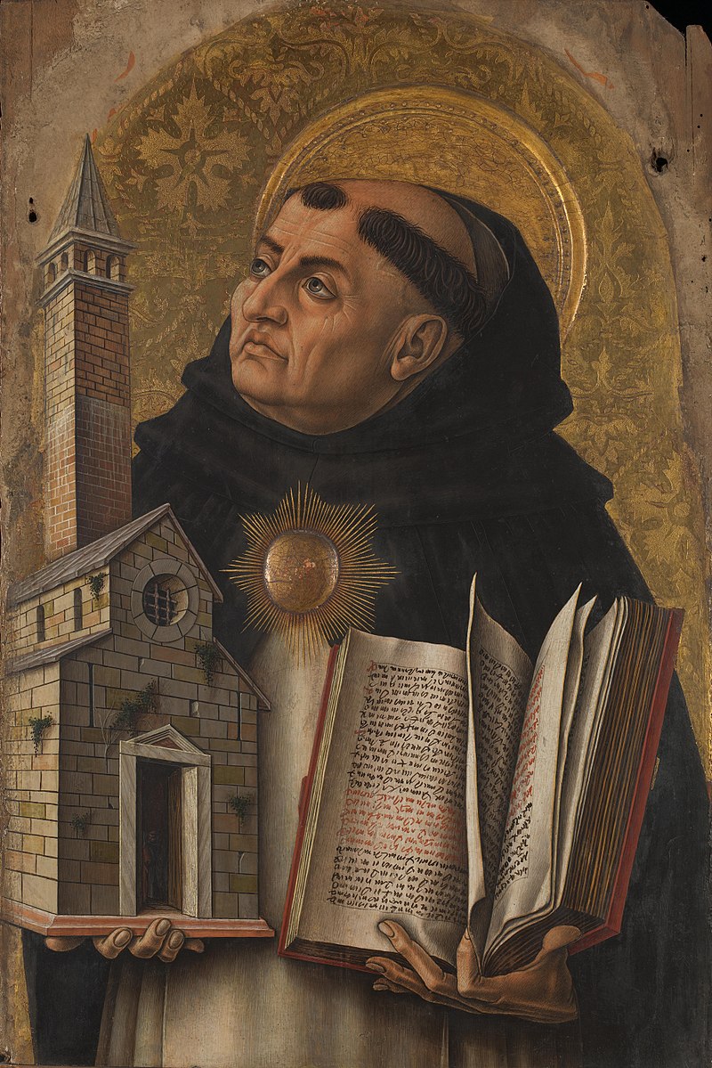Carlo Crivelli: San Tommaso d'Aquino