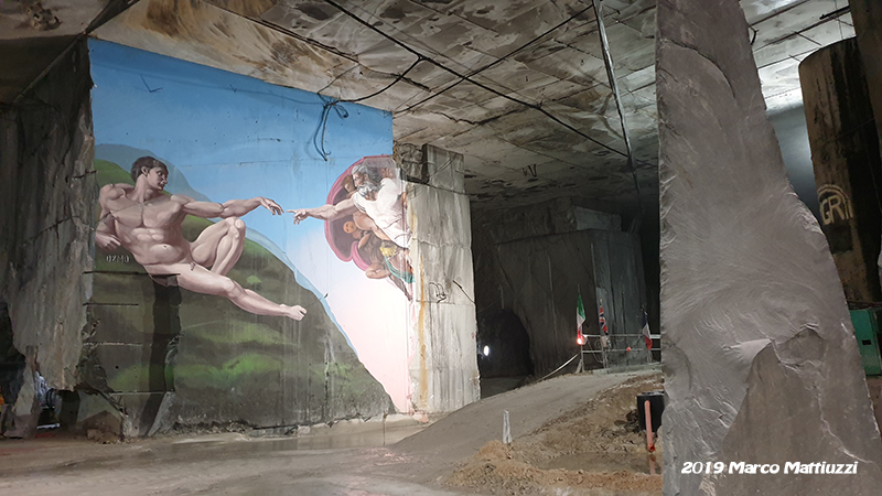 L’artista OZMO omaggia Michelangelo